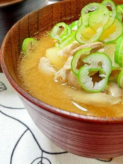 ごま油香る♪じゃがいもの豚汁☆-レシピのメイン写真
