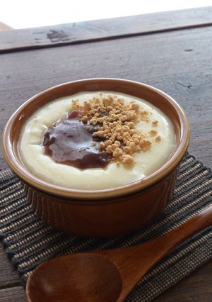 ぷるとろ食感♪甘麹豆乳プリン-レシピのメイン写真
