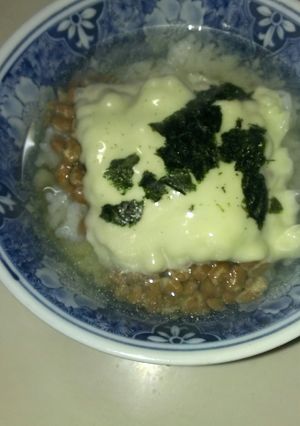 キモうま、納豆チーズ茶漬け♪-レシピのメイン写真