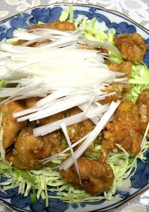 これは癖になる、唐揚げのネギポン酢漬け-レシピのメイン写真