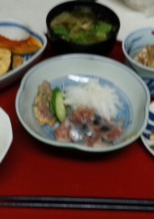 血管プラークダイエット食59（サンマ刺身-レシピのメイン写真