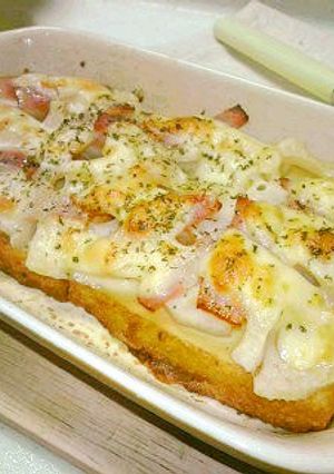 厚揚げのれんこんチーズ乗せ焼き-レシピのメイン写真