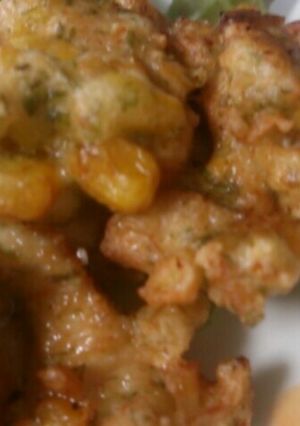 お弁当にも☆鶏むね肉とコーンのかきあげ-レシピのメイン写真