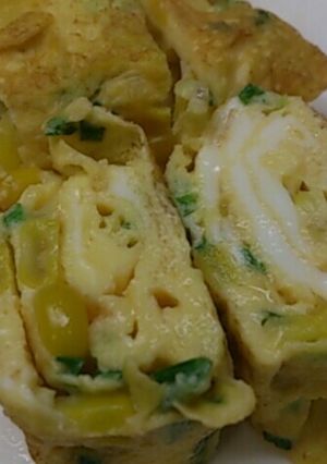 かわり玉子焼き？コーンの中華風玉子焼き-レシピのメイン写真