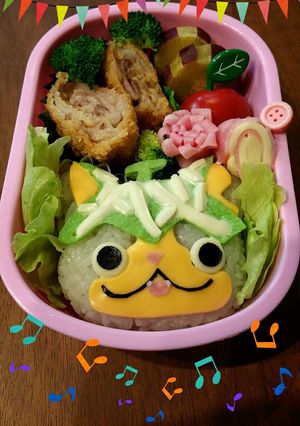 キャラ弁★☆妖怪ウォッチ メロンニャン-レシピのメイン写真