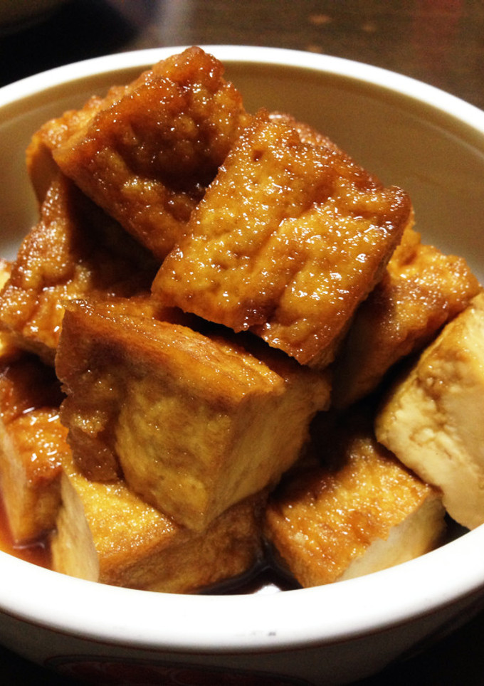簡単♪厚揚げの甘辛煮-レシピのメイン写真