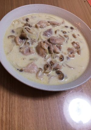 鶏のクリーム煮-レシピのメイン写真