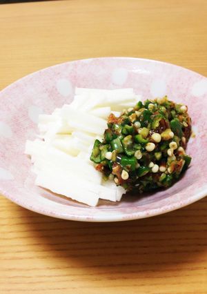 オクラと長芋のネバネバ小鉢-レシピのメイン写真
