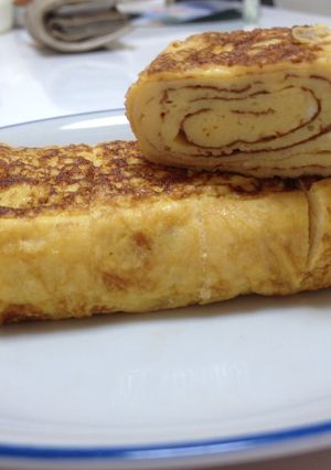 料理好き父☆直伝！だし巻き風卵焼き-レシピのメイン写真