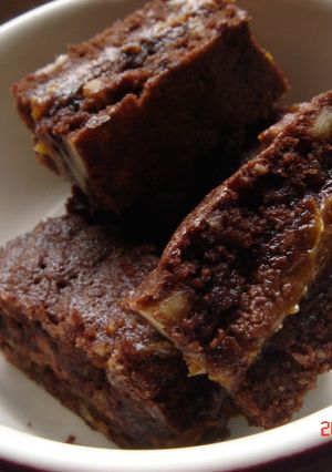 CaramelBrownies-レシピのメイン写真
