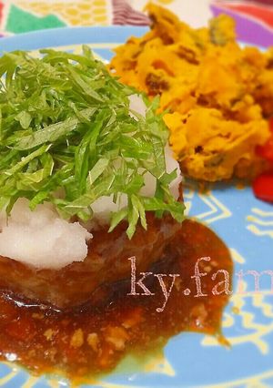 うちの定番ハンバーグ アレンジ-レシピのメイン写真