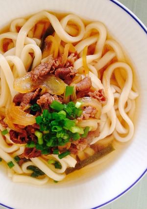 しっかりお出汁の肉うどん-レシピのメイン写真