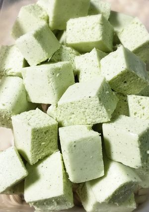 ★糖質制限★抹茶のマシュマロ★-レシピのメイン写真