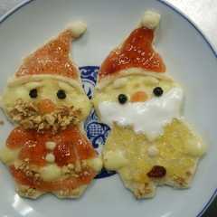 クリスピーサンタのデザートピザ-レシピのメイン写真