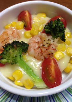 海老コーンのココットカマン-レシピのメイン写真