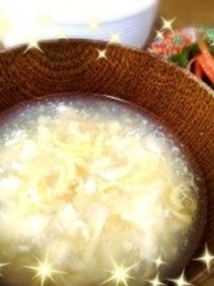 豆腐と卵の中華スープ-レシピのメイン写真