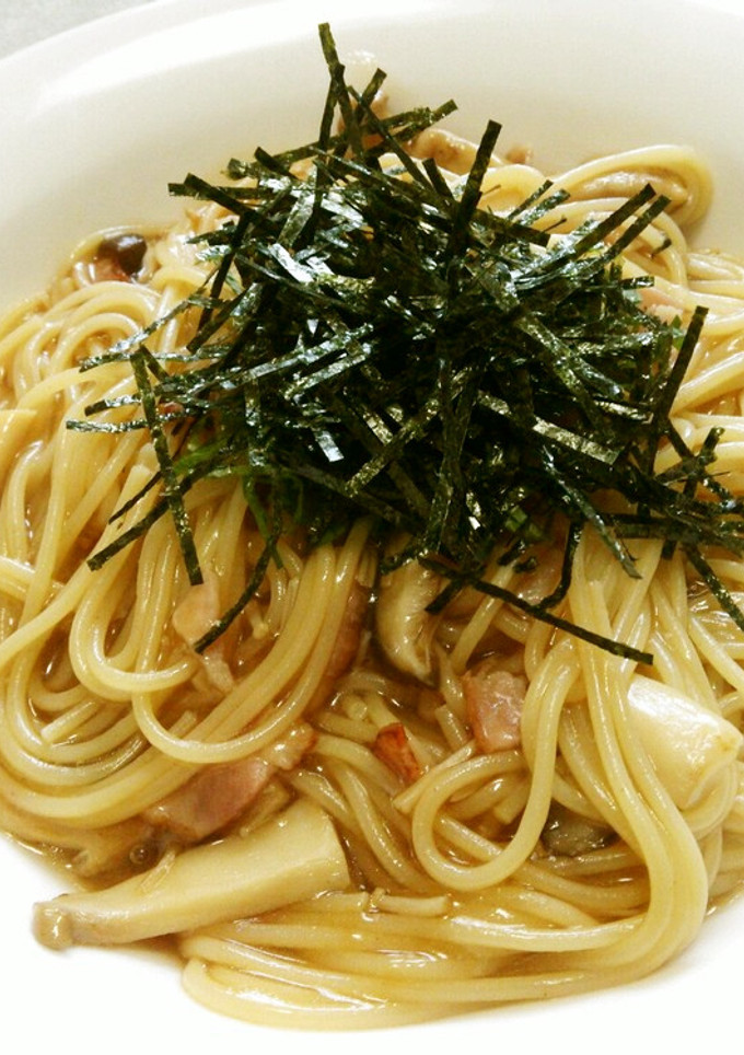 キノコとベーコンのとろりん和風パスタ-レシピのメイン写真