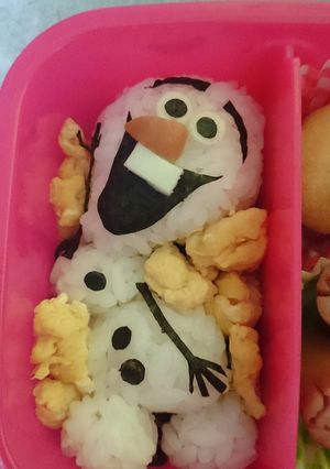 オラフ☆キャラ弁-レシピのメイン写真