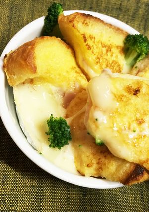 ココットカマン☆チーズフレンチトースト-レシピのメイン写真