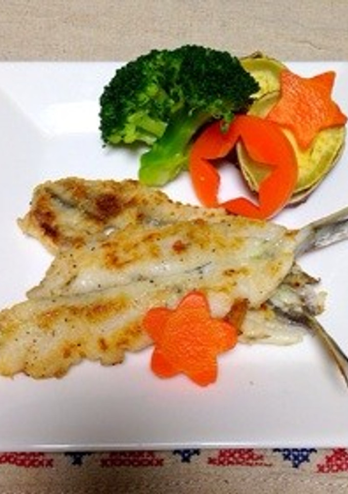 めぎすのムニエル♡子育てママの料理教室-レシピのメイン写真