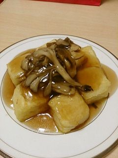 舞茸たっぷり♪揚げ出し豆腐-レシピのメイン写真