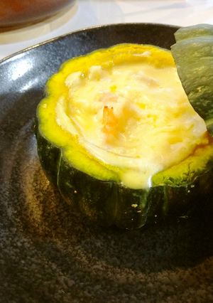 丸ごとかぼちゃのグラタン♪-レシピのメイン写真