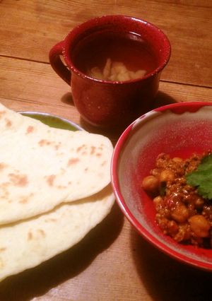 ひよこ豆入りカフェ風キーマカレー-レシピのメイン写真