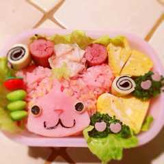 幼稚園弁当☆妖怪ウォッチ☆イチゴニャン-レシピのメイン写真
