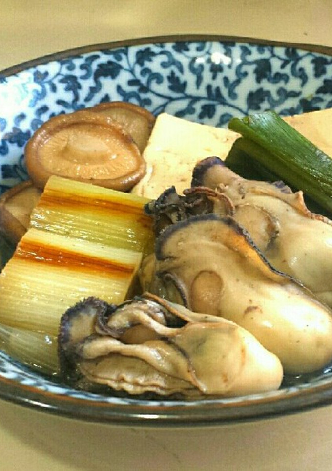 「今旬」牡蠣と豆腐の旨煮-レシピのメイン写真