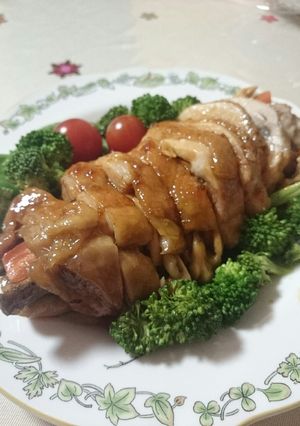 時短！まきまき♬鶏もも肉の照り焼き-レシピのメイン写真