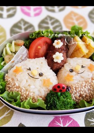 幼稚園 お弁当♡栗 さん 秋 キャラ弁-レシピのメイン写真