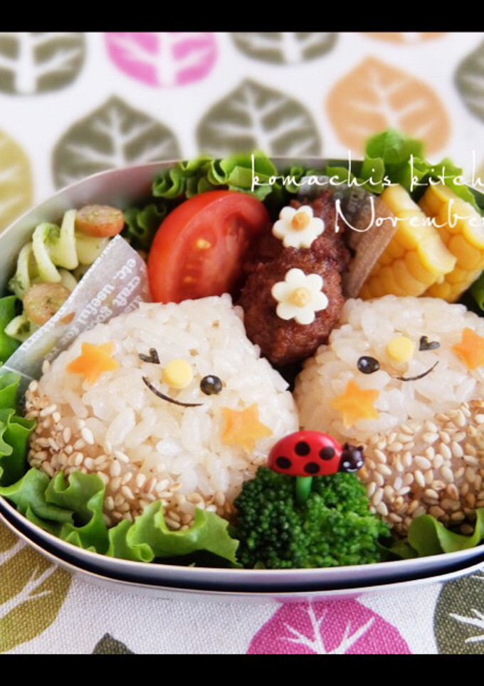 幼稚園 お弁当♡栗 さん 秋 キャラ弁-レシピのメイン写真