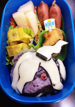 妖怪ウォッチ☆影オロチ☆キャラ弁-レシピのメイン写真