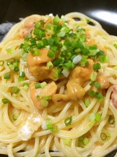 絶品☆うにのクリームパスタ-レシピのメイン写真