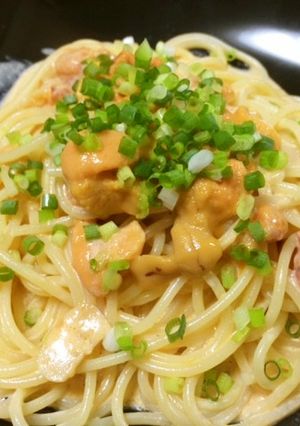 絶品☆うにのクリームパスタ-レシピのメイン写真