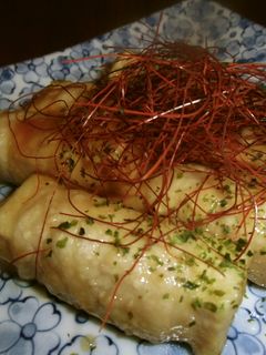 簡単ヘルシー♪高野豆腐の肉巻き-レシピのメイン写真