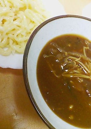 なすとえのきのカレーつけうどん-レシピのメイン写真