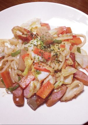 具だくさん焼きうどん✨-レシピのメイン写真