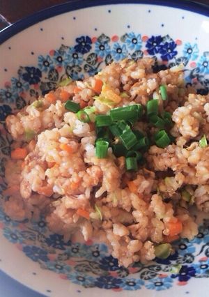子供と男ウケよし♡鶏とキャベツの炒飯-レシピのメイン写真