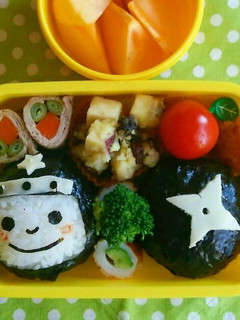 忍者おにぎり弁当☆-レシピのメイン写真