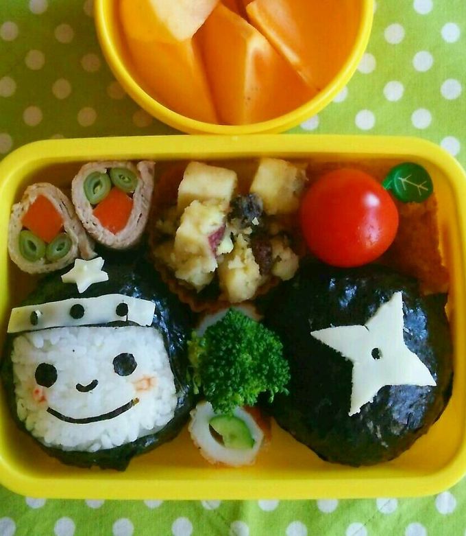 忍者おにぎり弁当☆-レシピのメイン写真