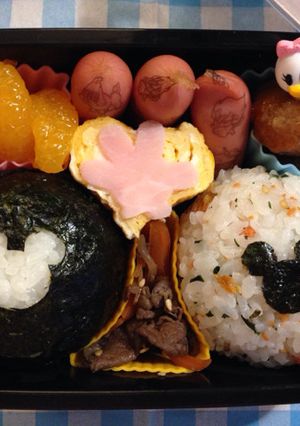 ミッキー弁当-レシピのメイン写真