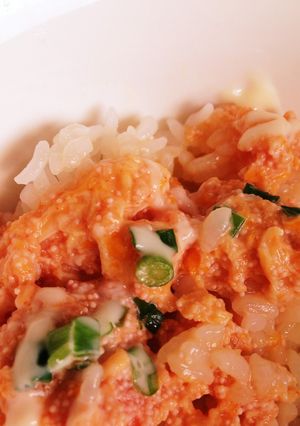 ちゃちゃっと明太たまご丼-レシピのメイン写真