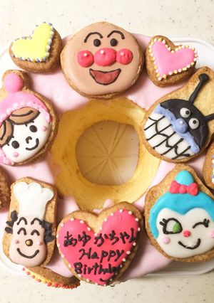 アイシングクッキー アンパンマン-レシピのメイン写真