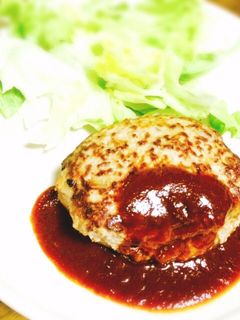 肉汁たっぷり♡ハンバーグ-レシピのメイン写真