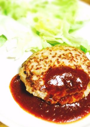 肉汁たっぷり♡ハンバーグ-レシピのメイン写真