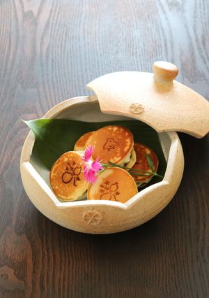 抹茶クリーム米粉どら焼き-レシピのメイン写真