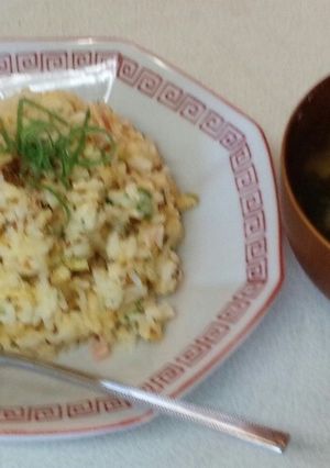 ノンオイルチャーハン3（大成功）-レシピのメイン写真
