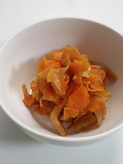 お弁当にも!人参とハムのカレーきんぴら-レシピのメイン写真