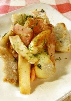 簡単！里芋とエリンギの香味ペースト炒め♪-レシピのメイン写真
